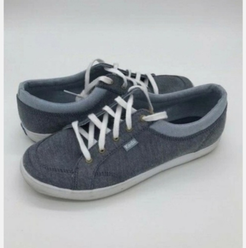 Keds Womens Center Canvas Blue Denin Sneakers Size 7.5 - Picture 6 of 6